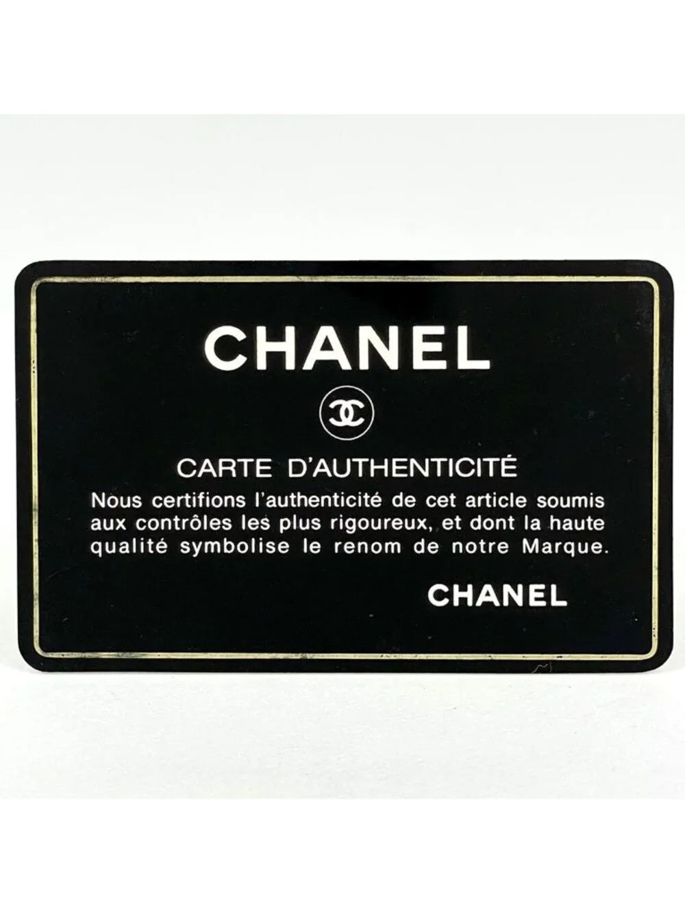 Chanel Quilted Double Flap Chain Shoulder Bag CC Logo Leather Black